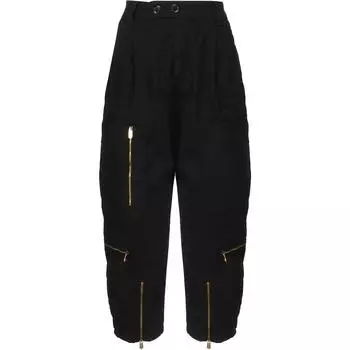 Брюки-карго Matese Cotton PINKO, черный