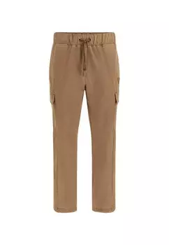 Брюки карго MID WAIST Guess, бежевый