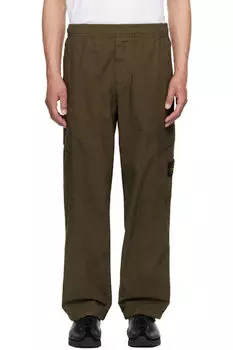 Брюки-карго Mil-Spec Stretch Ripstop цвета хаки Stone Island