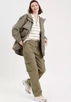 Брюки карго MIT WEITEM BEIN Cache Cache, зеленый