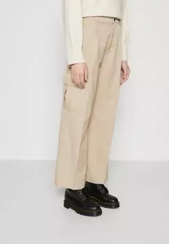 Брюки карго Monki, бежевый