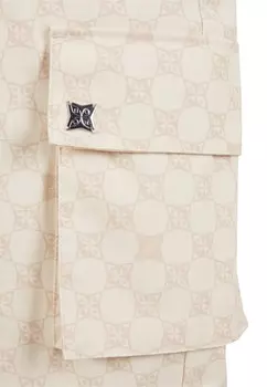 Брюки карго MONOGRAM PEQUS, молочный
