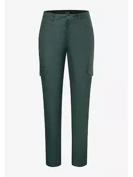 Брюки-карго More & More Cargohose, темно-зеленый