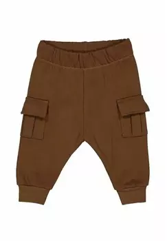 Брюки-карго Msli by GREEN COTTON, коричневый