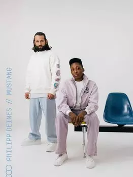 Брюки-Карго Mustang, синий