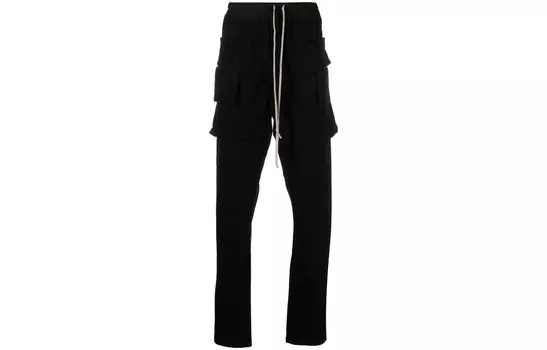 Брюки-карго мужские черные Rick Owens, черный