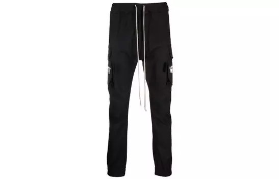 Брюки-карго мужские черные Rick Owens, черный
