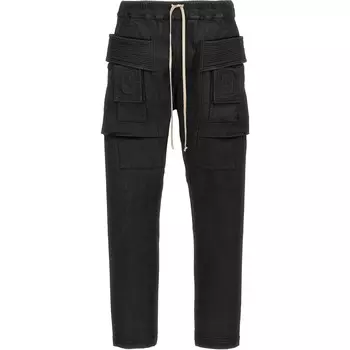 Брюки-карго мужские черные Rick Owens Drkshdw, черный
