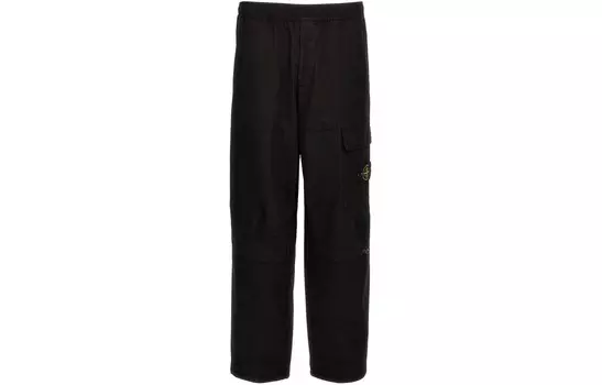 Брюки-карго мужские черные Stone Island, черный