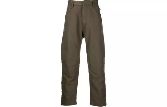 Брюки-карго мужские цвета хаки Stone Island, хаки