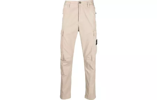 Брюки-карго мужские цвета хаки Stone Island, хаки