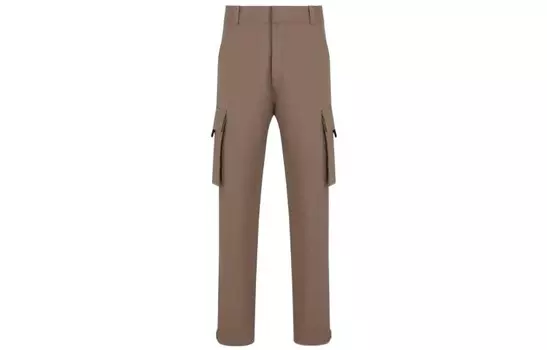 Брюки-карго мужские Dior, коричневый