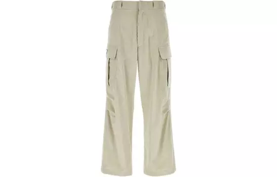 Брюки-карго мужские Off White Prada, кремовый