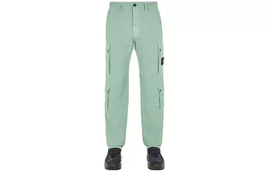 Брюки-карго мужские Sage Green Stone Island, зеленый