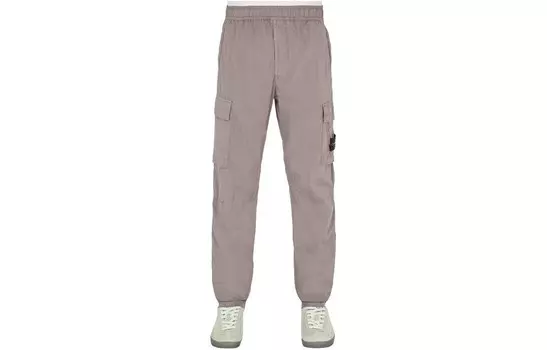 Брюки-карго мужские серые Stone Island, серый