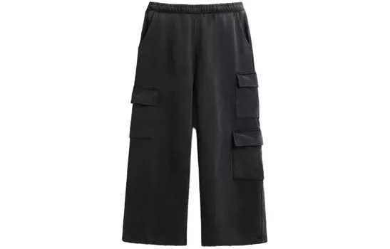 Брюки-карго мужские серые Zara, серый