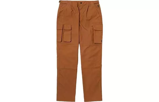 Брюки-карго мужские, средне-коричневые Timberland, коричневый