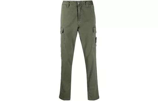 Брюки-карго мужские Stone Island, зеленый