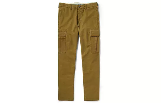 Брюки-карго мужские светло-коричневые Timberland, коричневый