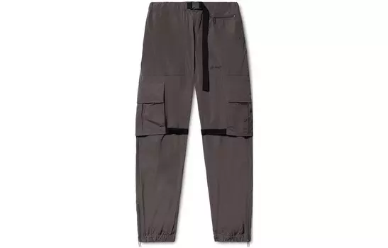 Брюки-карго мужские свинцово-серые Off-White, серый