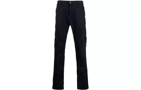 Брюки-карго мужские темно-синие Stone Island, синий