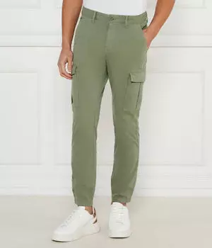 Брюки-карго мужские Tommy Jeans с накладными карманами, зеленый