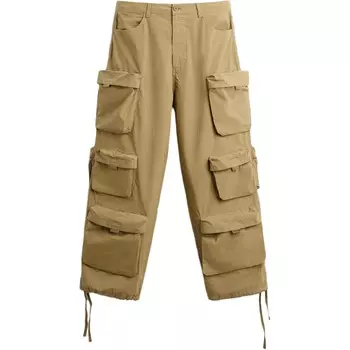 Брюки-карго мужские загар Zara, цвет Tan