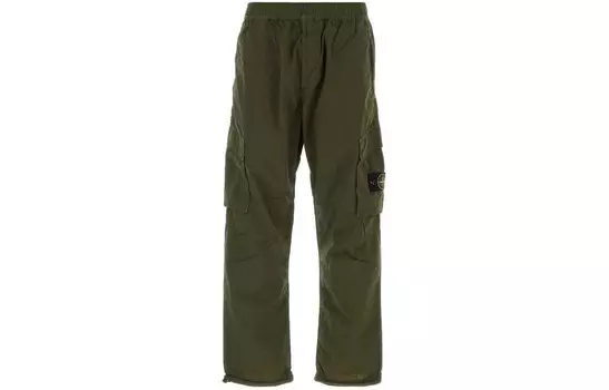 Брюки-карго мужские зеленые Stone Island, зеленый