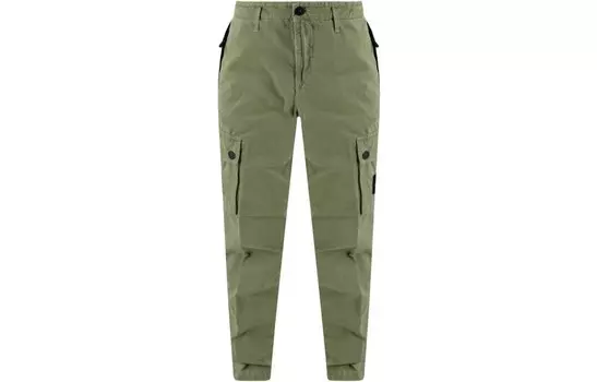Брюки-карго мужские зеленые Stone Island, зеленый
