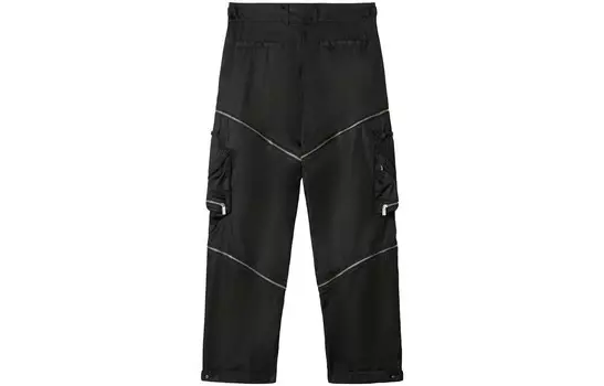 Брюки-карго на молнии Off-White, черный
