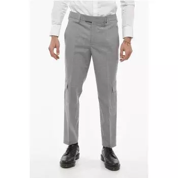 Брюки-карго NATE с зауженным кроем Neil Barrett, Gray