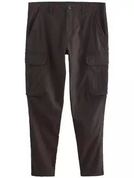 Брюки-карго Next Slim fit Cargo Pants, темно-коричневый