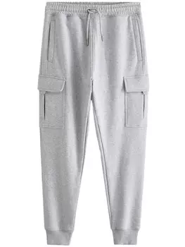 Брюки-карго Next Tapered Cargo Pants, светло-серый