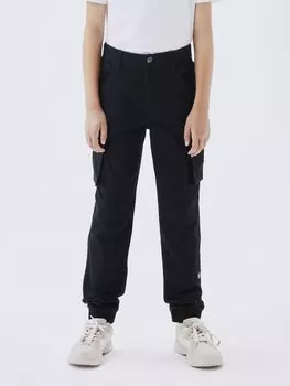 Брюки карго NKMRYAN CARGO R TWI PANT 2222-BA Name it, цвет black