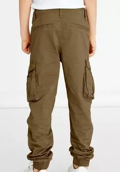 Брюки карго NKMRYAN CARGO R TWI PANT 2222-BA Name it, цвет kangaroo