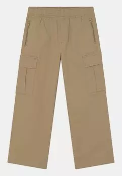 Брюки карго NKNBERLIN STRAI TWI UNISEX Name it, бежевый