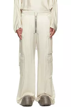 Брюки-карго Off-White Hollywood Cargobelas Rick Owens