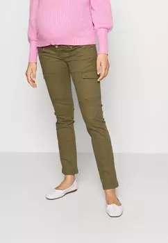 Брюки карго Olmmissouri Slim ONLY MATERNITY, цвет winter moss