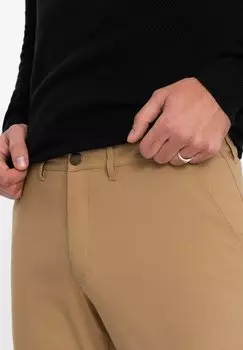 Брюки карго Ombre, светло-коричневые