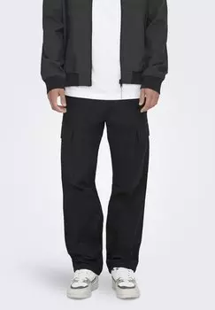 Брюки карго ONSRAY LIFE NOOS Only & Sons, черный