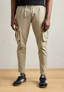 Брюки карго OVERDYED PANTS Lindbergh, хаки