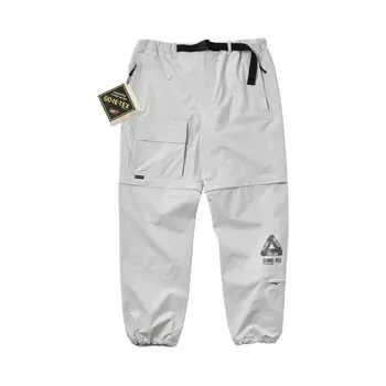 Брюки-карго Palace Gore-Tex на молнии, серые
