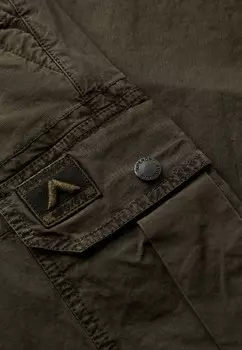 Брюки карго PARA Superdry, зеленый