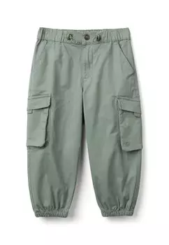 Брюки карго PARACHUTE IN STRETCH United Colors of Benetton, зеленый