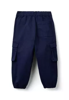 Брюки карго PARACHUTE IN STRETCH United Colors of Benetton, синий