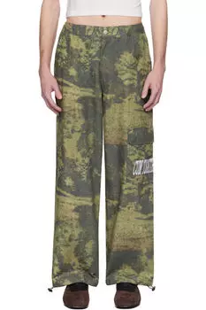 Брюки-карго Passion Patrol цвета хаки Carne Bollente