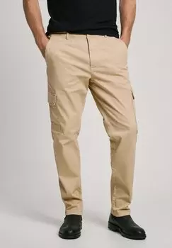 Брюки карго Pepe Jeans, бежевый