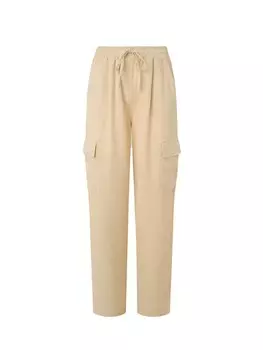 Брюки карго Pepe Jeans EVA, бежевый