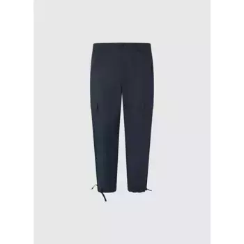 Брюки карго Pepe Jeans Relaxed Straight Fit, синий
