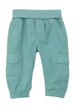 Брюки карго, пояс откидной, детские s.Oliver, цвет Blue Green